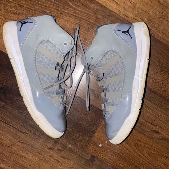 Jordan 11 Retro Little Flex Gray High Top Sneakers AQ9216-010 Size 2.5Y‎ - Picture 1 of 9